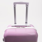 Чемодан малый 36 л (S), отдел на молнии, кодовый замок, цвет разноцветный - фото 26745730