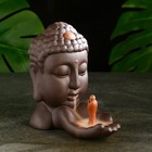Подставка для благовоний "Будда" 13х5х11см, с аромаконусами - фото 1635935