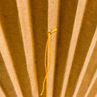 Веер бамбук, текстиль h=50 см "Сакура" голубой - Фото 3