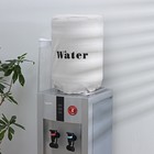 Чехол на бутыль для кулера Доляна Water, 19 л, лён, белый - Фото 2