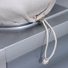 Чехол на бутыль для кулера Доляна Water, 19 л, лён, белый - Фото 3