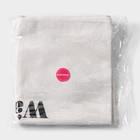 Чехол на бутыль для кулера Доляна Water, 19 л, лён, белый - Фото 8