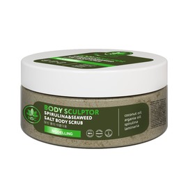 Водорослево-солевой скраб для тела SPIRULINA&SEA WEED BODY SCULPTOR, 260 мл 7812222