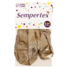 Воздушный шар латексный 12" «Новый год», Набор 5 шт, цвет золото ХРОМ - фото 24368300