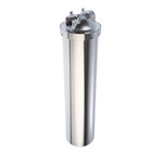 Магистральный фильтр Steel Bravo 20 Jumbo F80110, для очистки холодной и горячей воды - фото 9678281