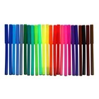 УЦЕНКА Фломастеры 24 цветов в картонной коробке CALLIGRATA вентилируемый колпачок - Фото 3