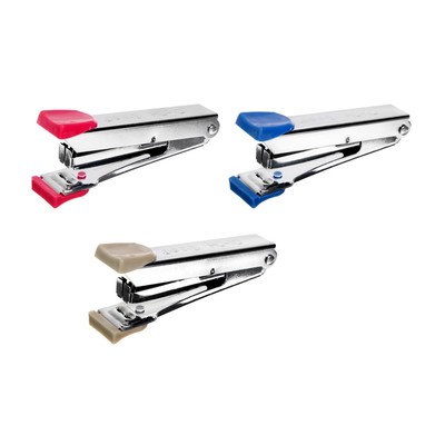 УЦЕНКА Степлер №10, до 15 листов, в картонной коробке, МИКС