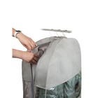 Чехол для одежды «Лондон» двойной,  длинный, 130х60х20 см, цвет серый - Фото 4