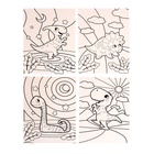 УЦЕНКА Ночник своими руками «Волшебный динозавр», витражный, 3Д конструктор, набор для творчества - Фото 3