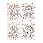 УЦЕНКА Набор для творчества «Волшебный ночник», единорог, витражный, 3Д конструктор, 5+ - Фото 4