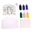 Ночник своими руками «Волшебный единорог», витражный, набор для творчества - Фото 3