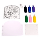 Ночник своими руками «Волшебный комонавт», витражный, набор для творчества - Фото 2