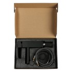 Смеситель для раковины ZEIN Z2393, картридж 40 мм, короткий излив, нержавеющая сталь, черный - Фото 8