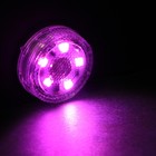 Светильник светодиодный Torso, автомобильный, 5 LED, d 3 см, фиолетовый - фото 9678459