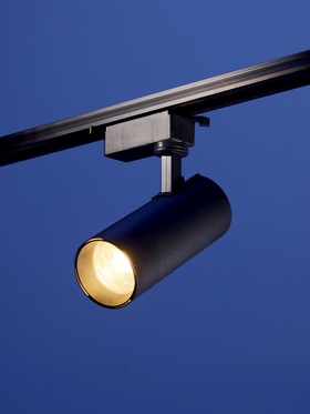 Трековый светильник Luazon lighting, TSL-012, 20 Вт, 1400 Лм, 2800K, чёрный, свечение тёплое белое 7633401