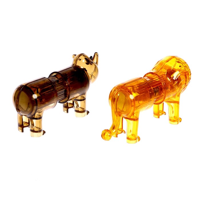 Конструктор магнитный «Животные сафари», 6 деталей 53667