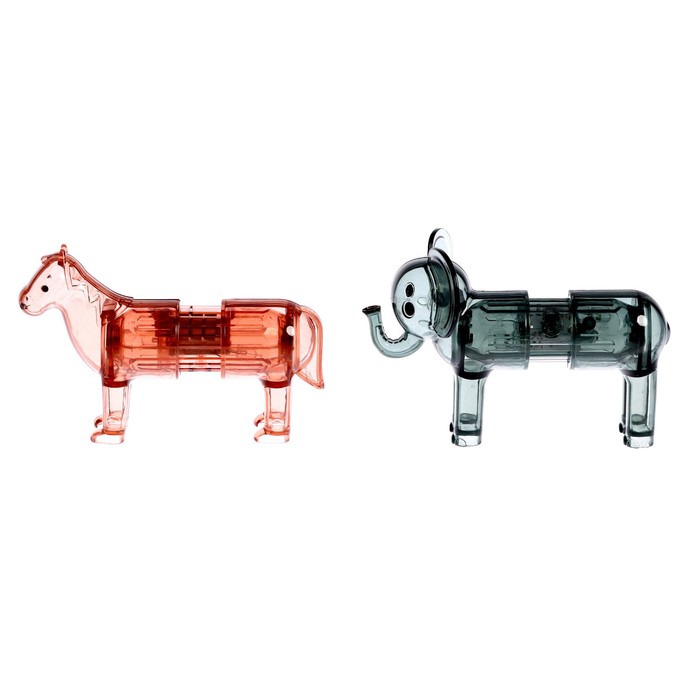 Конструктор магнитный «Животные сафари», 6 деталей 53668