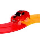 Конструктор магнитный «Магический трек», машинка ездит от батареек, 19 деталей - Фото 3