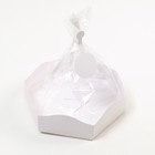 Пакет с жестким дном, белый, 22 х 22 х 33 см (комплект 10 шт) - фото 38270032