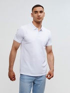Футболка поло мужская MINAKU REGULAR FIT: белая, р-р 50 - Фото 14
