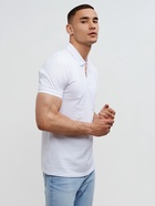 Футболка поло мужская MINAKU REGULAR FIT: белая, р-р 50 - Фото 7
