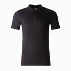 Футболка поло мужская MINAKU REGULAR FIT: чёрная, р-р 44 - Фото 7