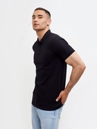 Футболка поло мужская MINAKU: Basic line, размер 54, чёрная  (артикул 7576604)  большой выбор товаров оптом и в розницу по низким ценам с доставкой