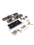 УЦЕНКА Комплект замка для китайской двери R=2R, с ц/м, с ручками, правый - Фото 3