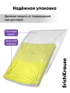 Тетрадь 12 листов в клетку, ErichKrause «Классика» CoverPrо Neon, пластиковая обложка, жёлтая - Фото 9