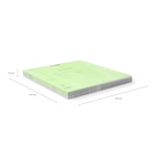 Тетрадь 12 листов, ErichKrause «Классика CoverPro Neon», в клетку, пластиковая обложка, блок офсет, 100% белизна, зеленая 7800921