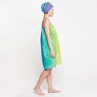 Набор для сауны Экономь и Я "Радуга" (полотенце-парео + чалма) 100%хл, 200 г/м2 7674446