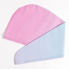 Набор для сауны Экономь и Я "Малибу" (полотенце-парео + чалма) 100%хл, 200 г/м2 - фото 25270404