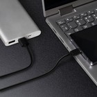 Кабель Windigo, microUSB - USB, 2 А, зарядка + передача данных, TPE оплетка, 1 м, черный - Фото 2