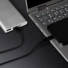 Кабель Windigo, 2 в 1, microUSB/Lightning - USB, 2 А, нейлон оплетка, 1 м, черный - фото 10215964