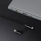 Кабель Windigo, 2 в 1, microUSB/Lightning - USB, 2 А, нейлон оплетка, 1 м, черный - фото 10215965