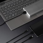 Кабель Windigo, 3 в 1, microUSB/Lightning/Type-C - USB, 2 А, PVC оплетка, 1 м, черный - Фото 2
