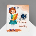 Брошь «Школа» глобус, цвет синий в серебре - Фото 4