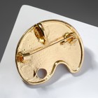 Брошь-подвеска «Палитра», цветная в золоте - Фото 2