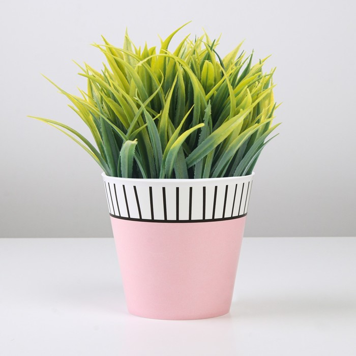 Кашпо для цветов «Розовый», 1,6 л