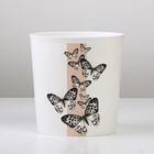 Кашпо для цветов «Бабочки», 1.6 л, d=14 см, h=14 см, пластиковое - Фото 5