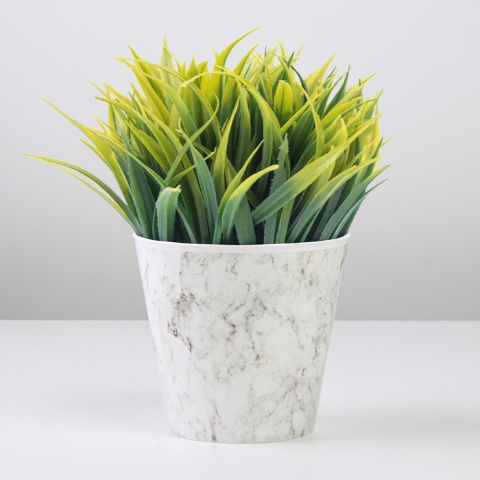Кашпо для цветов «Мрамор», 0.8 л - Фото 1