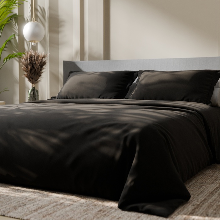 Постельное бельё дуэт «Этель» Cool Gray, бязь