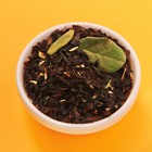 Чёрный чай «ЗаЧАЙованые», с мятой и клубничными сахарными сердечками, 20 г. - Фото 2