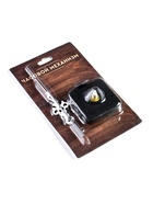 Часовой механизм со стрелками «Соломон-3», плавный ход, шток 16 мм, стрелки 60/88/90 мм, серебристые - Фото 4