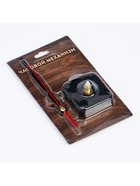 Часовой механизм со стрелками «Соломон-15», плавный ход, шток 22 мм, стрелки 90/120/100 мм - Фото 4