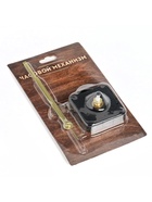 Часовой механизм со стрелками «Соломон-16», плавный ход, шток 16 мм, стрелки 90/120/115 мм, золотистые - Фото 4