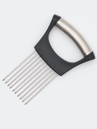 Держатель для нарезки лука Magistro, нержавеющая сталь, чёрный - Фото 2