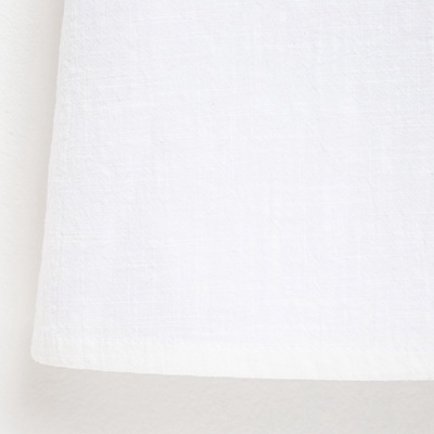 Платье для девочки MINAKU: Cotton Collection с крылышками, белое, рост 134 см