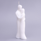 Свеча фигурная "Влюбленная пара", 15х5 см, белый - Фото 3