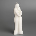 Свеча фигурная "Влюбленная пара", 15х5 см, белый - фото 9468297